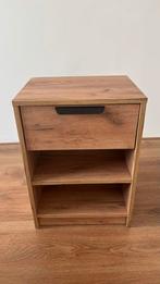 Set van 2 JENSLEV nachtkastjes met lade en plank, Ophalen, Minder dan 45 cm, 55 tot 70 cm, Zo goed als nieuw