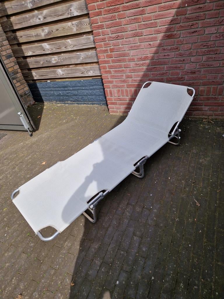Inklapbaar ligbed zonnebed - strandbed, Ophalen of Verzenden
