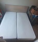 Twee persoons ledikant met hoofdboord, Huis en Inrichting, Ophalen, Overige materialen, Gebruikt, Tweepersoons