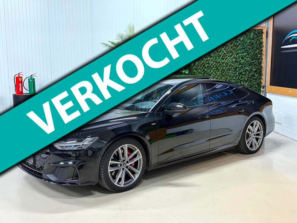 Audi A7 Sportback 55 TFSI e Quattro S-line S Competition|Ala, Auto's, Audi, Bedrijf, Te koop, A7, 360° camera, 4x4, ABS, Achteruitrijcamera