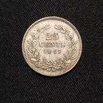 25 cent 1897, Verzenden, Zilver, 25 cent, Koningin Wilhelmina