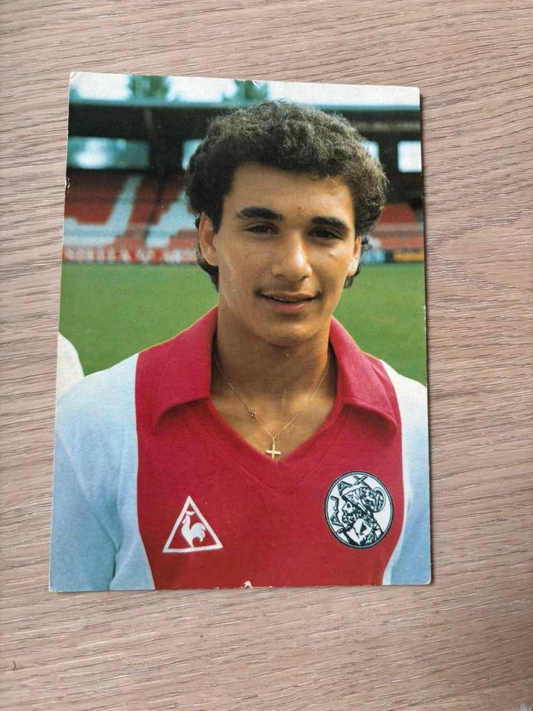 Gerald Vanenburg - Ajax Spelerskaart, Ophalen of Verzenden