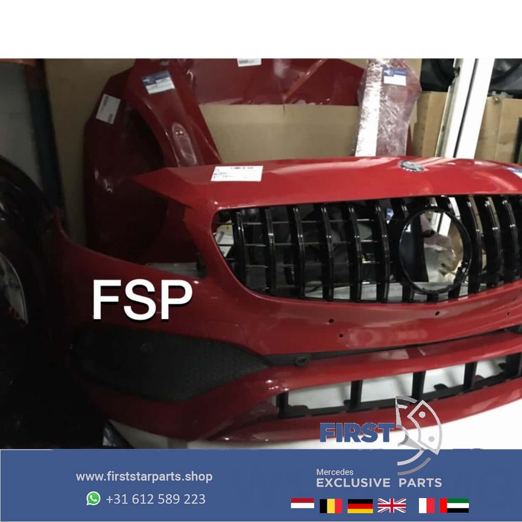 W176 FACELIFT AMG VOORKOP ROOD Mercedes A Klasse 2015-2019 F, Gebruikt, -, Voor, Ophalen of Verzenden