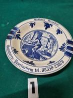 asbak delfts, Ophalen of Verzenden, 'T Olde Gre-j, Info@toldegrej.nl, Endepoelstraat 20f Didam