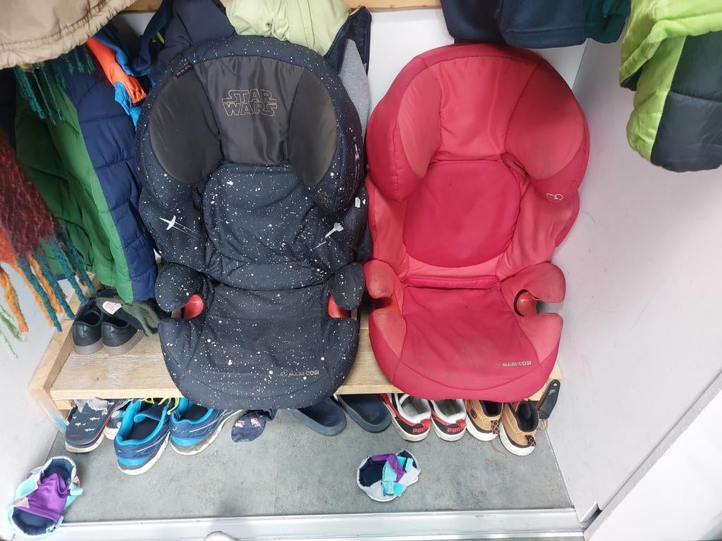 2 Maxi-Cosi autostoelen (ook per stuk), Ophalen, 9 t/m 18 kg, Maxi-Cosi, Gebruikt
