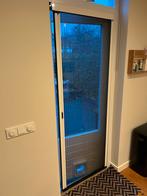 Schuifhor tegen insecten, Ophalen, Kunststof, 80 tot 100 cm, 200 tot 215 cm