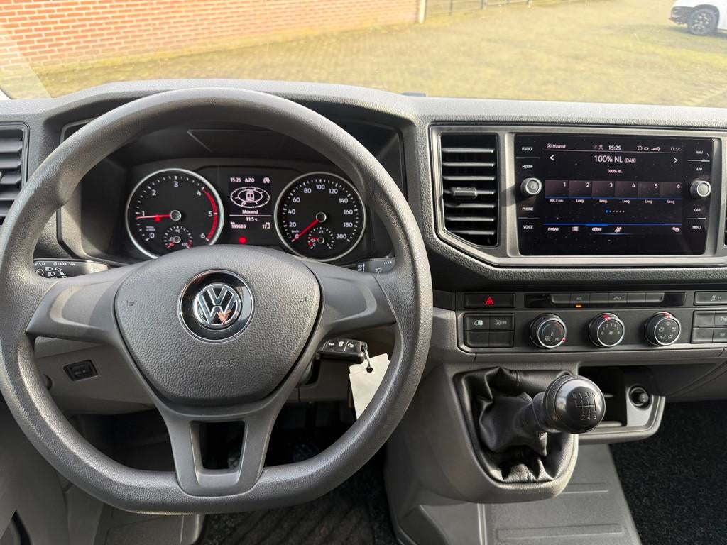 Volkswagen Crafter 35 2.0 TDI L3H3 zeer nette auto, groot sc, Auto's, Gebruikt, Euro 6, 4 cilinders, Volkswagen