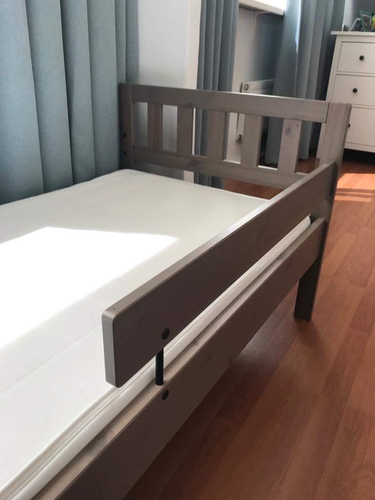 Ikea peuterbed 70x160 met latenbodem en matras, Kinderen en Baby's, Kinderkamer | Bedden, Gebruikt, 70 tot 85 cm, 140 tot 160 cm
