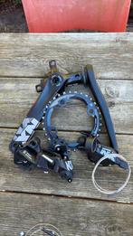 Crankstel, shifter en derailleur 10sp Sram Nx, Ophalen of Verzenden, Gebruikt, Mountainbike, Derailleur of Ketting