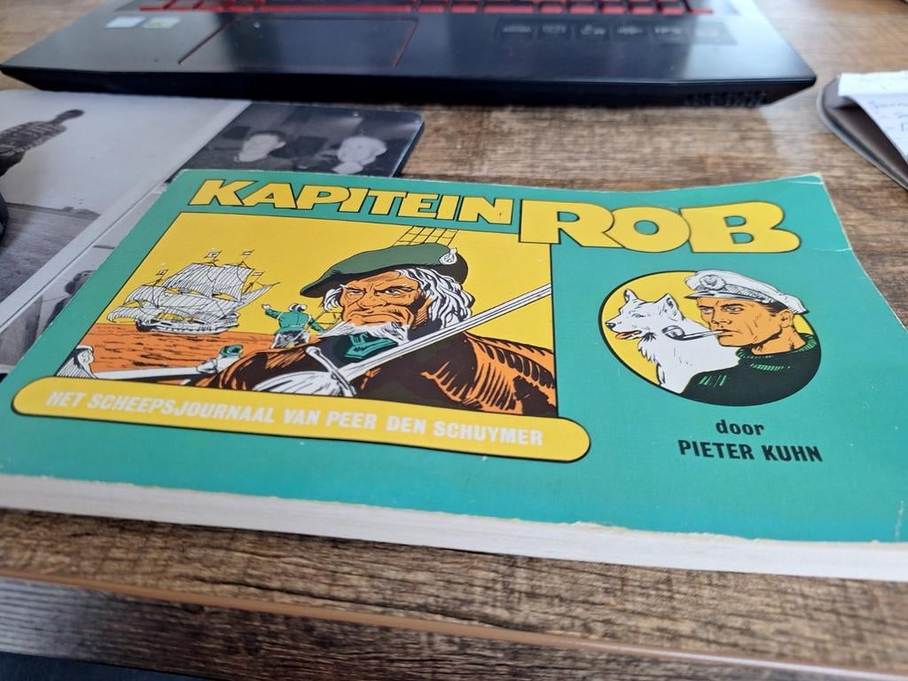 Kapitein Rob uit 1966., Gelezen, Eén stripboek, Ophalen of Verzenden, Pieter Kuhn