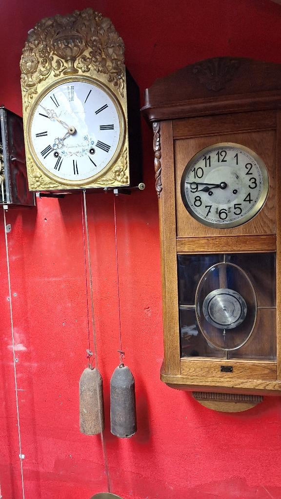 comtoise klok, Ophalen