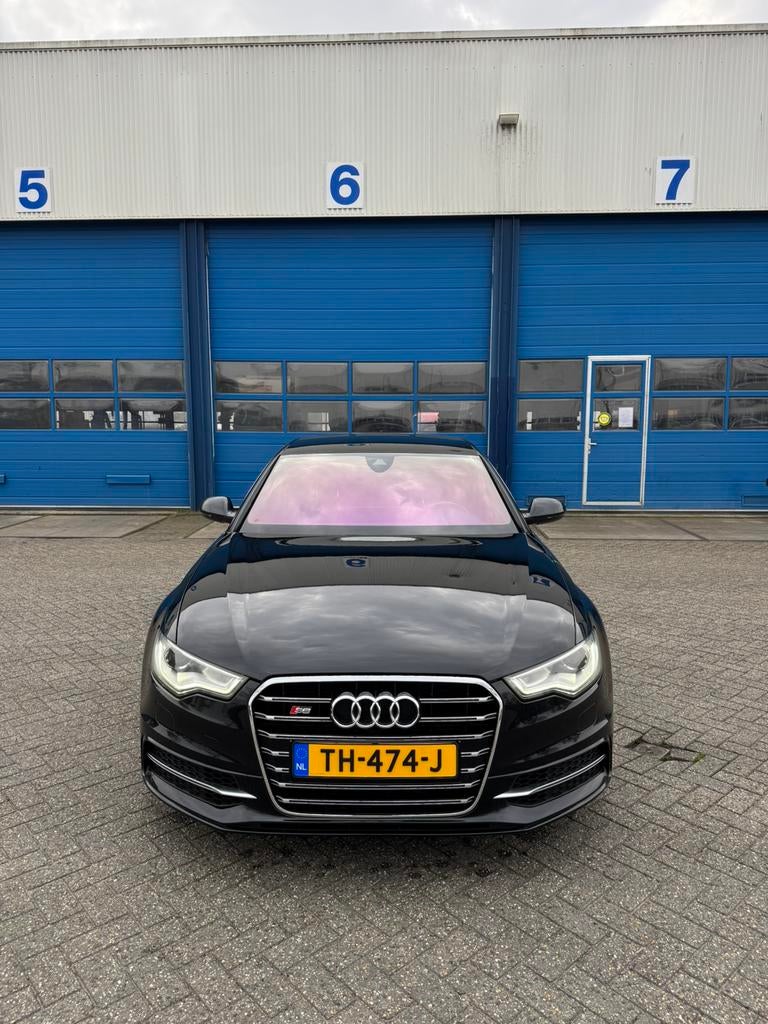 Audi S6 V8 4.0TFSI ABT | Carbon | Sterrenhemel | nette staat, Auto's, Automaat, Euro 5, Zwart, Leder