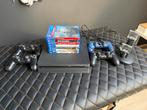 Playstation 4 met 4 controllers, oplader en 7 spellen, Spelcomputers en Games, Ophalen of Verzenden, Met 3 controllers of meer