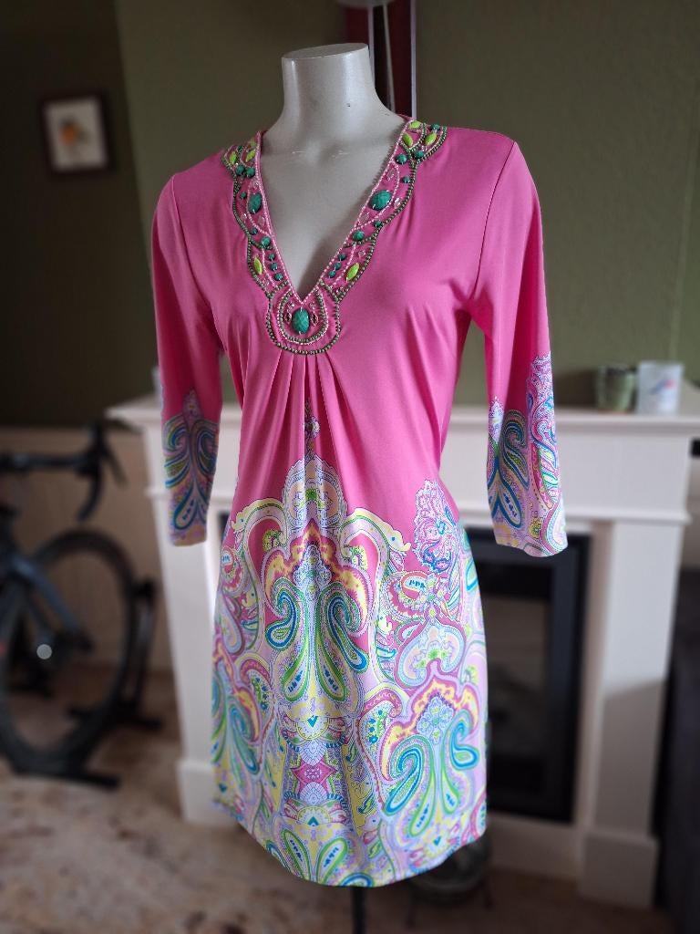 K-Design K Design zuurstok roze jurk M 38, Maat 38/40 (M), K-design, Verzenden, Zo goed als nieuw