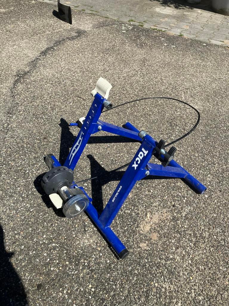 Tacx Cycletrack fietstrainer, Fietsen en Brommers, Fietsonderdelen, Gebruikt, Overige typen, Staal, Racefiets, Ophalen