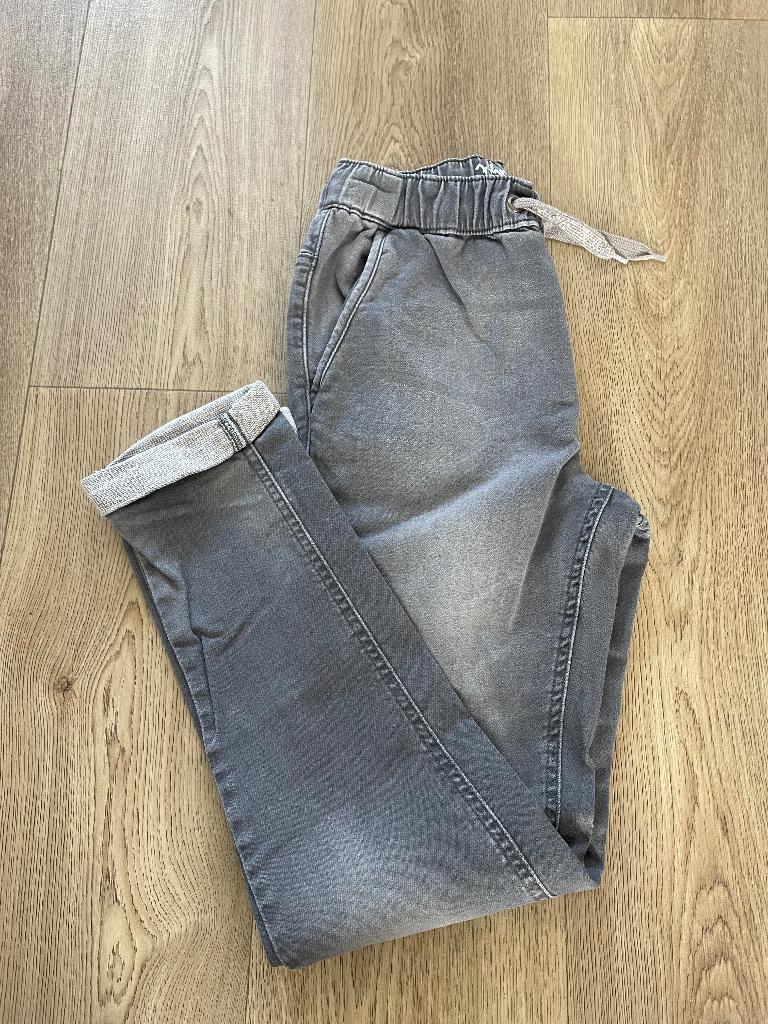 Grijze baggy jeans maat 158, Broek, John baner, Ophalen of Verzenden, Zo goed als nieuw