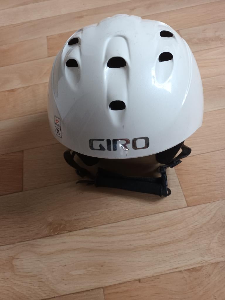 Witte skihelm ski helm giro maat XS wit wintersport 52 53.5, Overige merken, Gebruikt, Overige typen, Ophalen of Verzenden