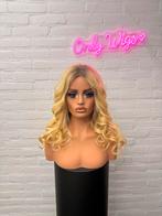 Pruik echt haar, Sieraden, Tassen en Uiterlijk, Ophalen of Verzenden, Zo goed als nieuw, Pruik of Haarverlenging