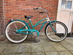 Dynamo blauwmetalic, Fietsen en Brommers, Fietsen | Cruisers en Lowriders, Gebruikt, Staal, Cruiser, Ophalen of Verzenden