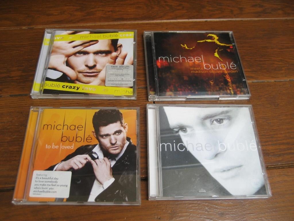 Michael buble albums 4x, Ophalen of Verzenden, 1980 - 1989, Zo goed als nieuw