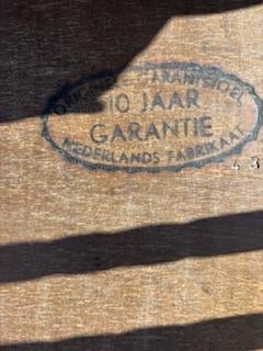 een orginele garant stoel, Ophalen