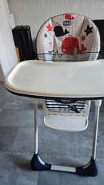 Chicco Kinderstoel met Walvisprint - Inklapbaar, Ophalen of Verzenden, Gebruikt, Inklapstoel, Gordel(s)
