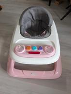 Roze babywalker met speelpaneel loopstoel Bertoni, Ophalen, Zo goed als nieuw, Overige typen, Met licht