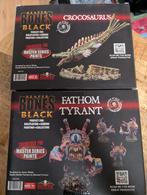 Reaper Bones Black - Crocosaurus & Fathom Tyrant Nieuw, Overige merken, Nieuw, Ophalen of Verzenden, Groter dan 1:32
