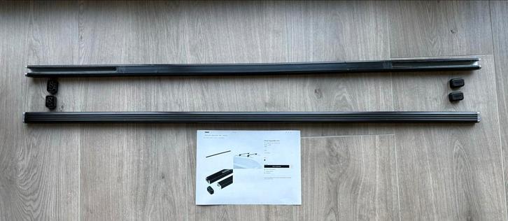 Thule Squarebar Evo dakdragers 127cm Thule 712300, Auto diversen, Dakdragers, Zo goed als nieuw, Ophalen of Verzenden