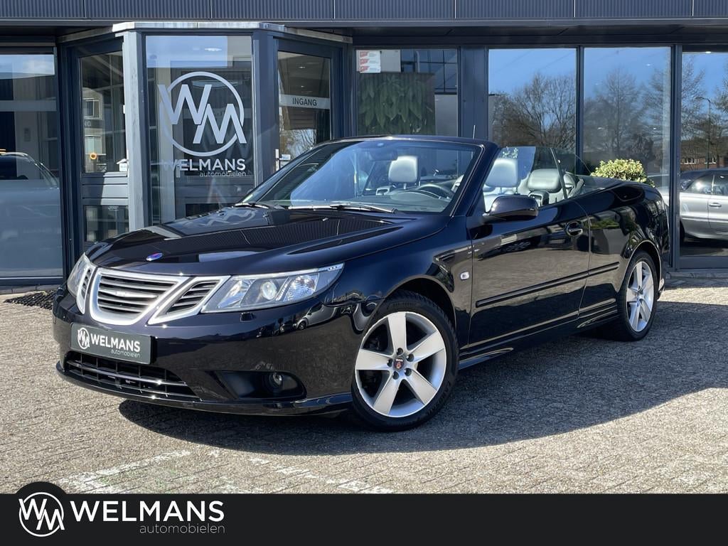 Saab 9-3 Cabrio 1.8t Vector automaat Youngtimer (bj 2008), Auto's, Saab, 1998 cc, Gebruikt, 4 cilinders, 4 stoelen