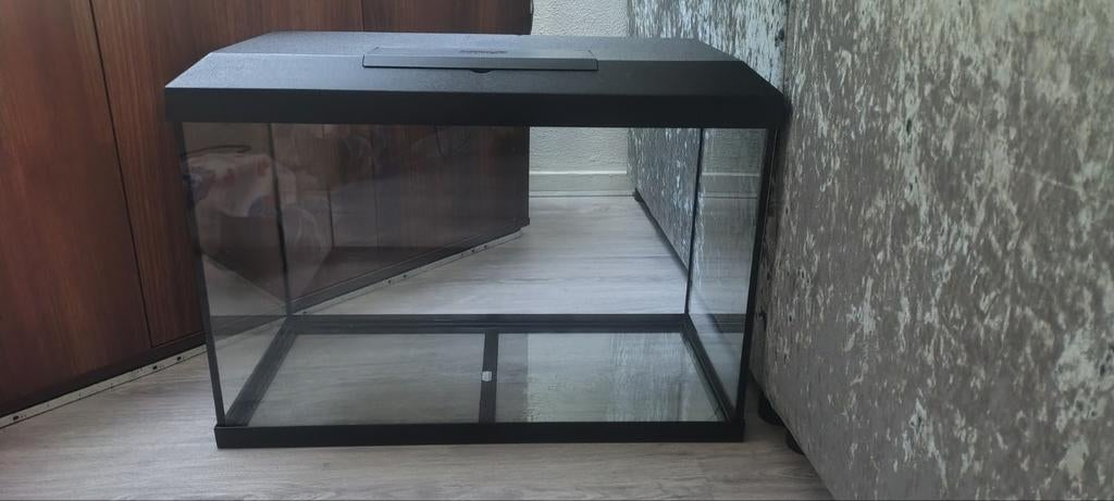Juwel 70L aquarium, Ophalen, Leeg aquarium