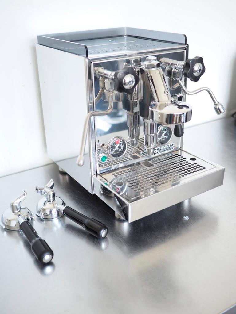 Rocket Cellini Evoluzione R V2 HX rotatiepomp gereviseerd, Witgoed en Apparatuur, Koffiezetapparaten, Refurbished, Gemalen koffie