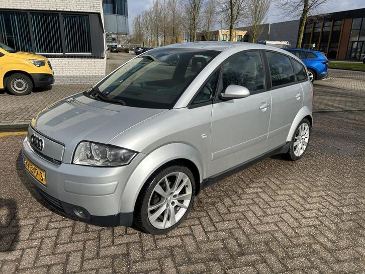 Audi A2 1.4 75PK CLIMA LMV TREKHAAK. (bj 2004), Auto's, Audi, Te koop, A2, ABS, Airbags, Airconditioning, Alarm, Centrale vergrendeling