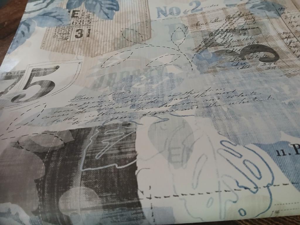 Behang bewerkt, Ophalen of Verzenden