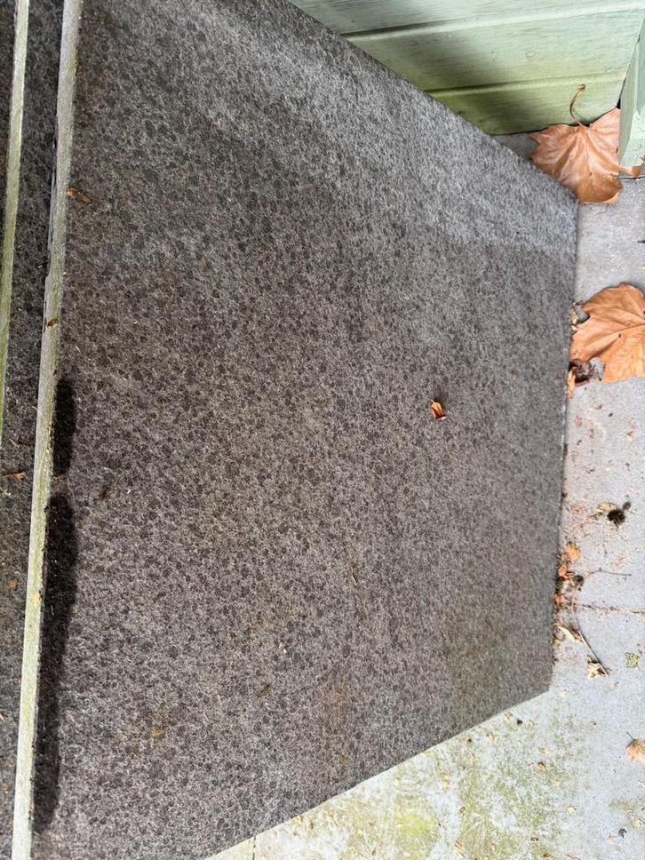 3 gebruikte tuintegels 70x70x3 cm - Ideaal voor terras/pad, Tuin en Terras, Tegels en Klinkers, Gebruikt, Terrastegels, Beton