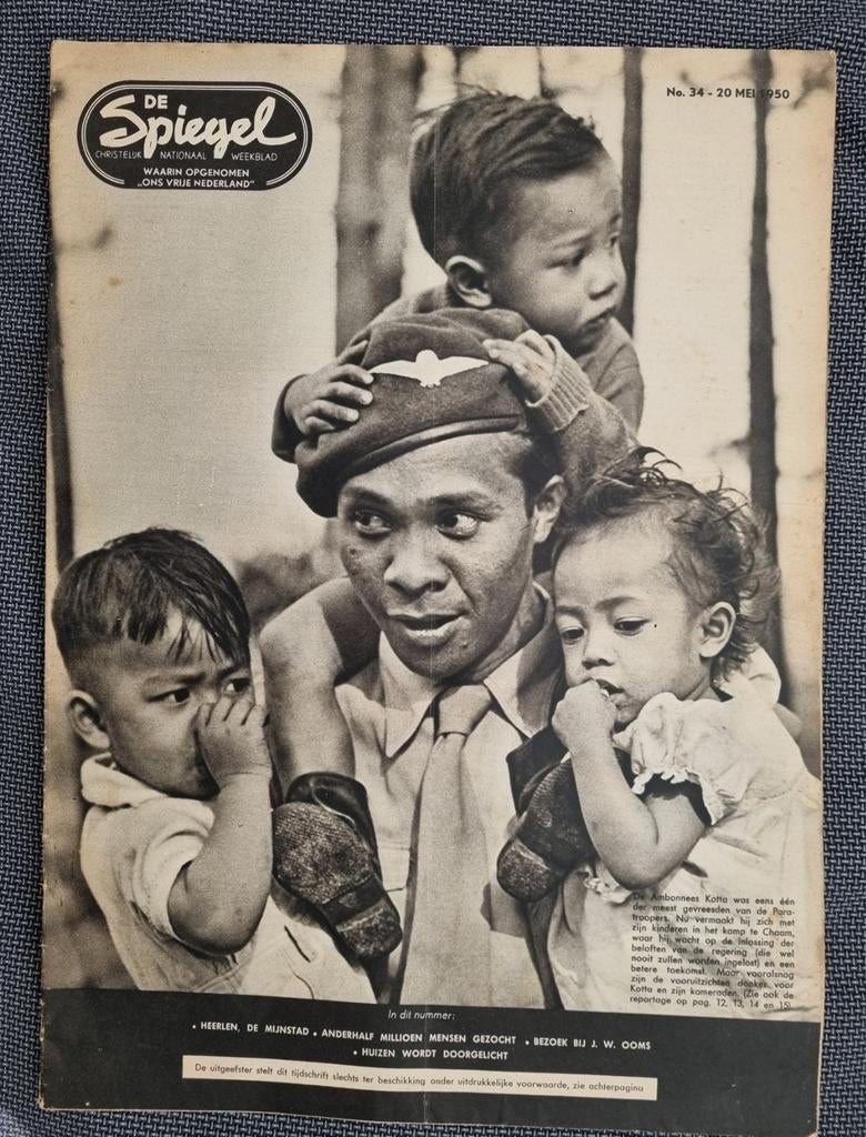 De Spiegel, Ned.-Indië / KNIL /SOP / PARA'S, Ophalen of Verzenden, Landmacht, Nederland, Boek of Tijdschrift