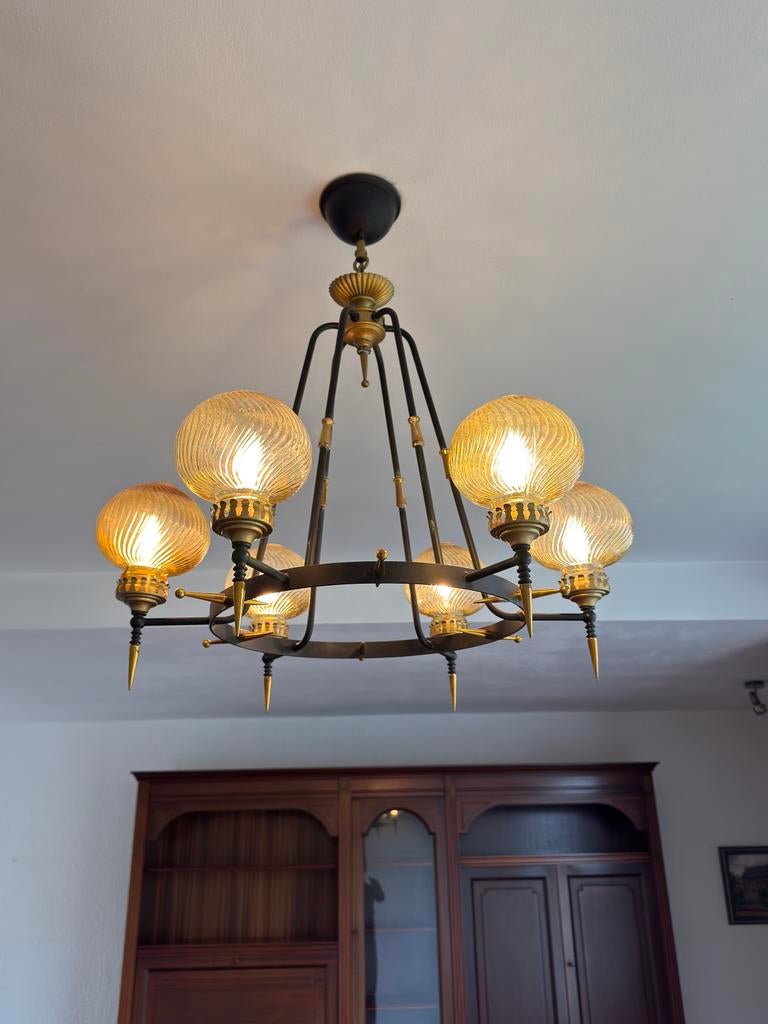 Antieke hanglamp, Antiek en Kunst, Ophalen