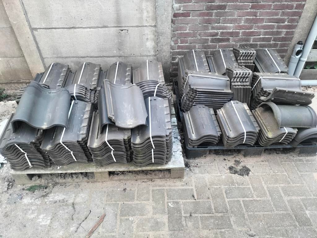 200stuks manier ovh blauw gesmoord, Ophalen, Steen of Klei, Blauw, Nieuw