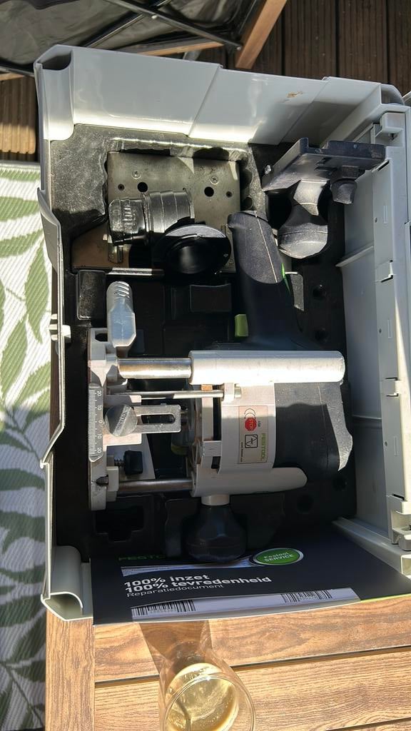 Festool bovenfrees, Doe-het-zelf en Verbouw, Ophalen of Verzenden, Zo goed als nieuw, Elektrisch, Bovenfrees
