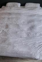 Dekbedhoes en 2 kussenslopen lits-jumeaux merk Sleeptime, Wit, Dekbedovertrek, Tweepersoons, Ophalen of Verzenden