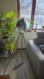 Industriële stalamp, Huis en Inrichting, Lampen | Vloerlampen, Ophalen, Gebruikt, 100 tot 150 cm, Metaal