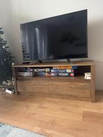 TV meubel met lades en open vakken - JYSK, 100 tot 150 cm, Ophalen of Verzenden, Zo goed als nieuw, Minder dan 100 cm