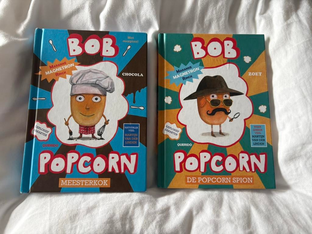 Boek Bob Popcorn boek 2 Meesterkok en 4 De popcorn spion, Boeken, Kinderboeken | Jeugd | onder 10 jaar, Ophalen, Gelezen, Fictie algemeen