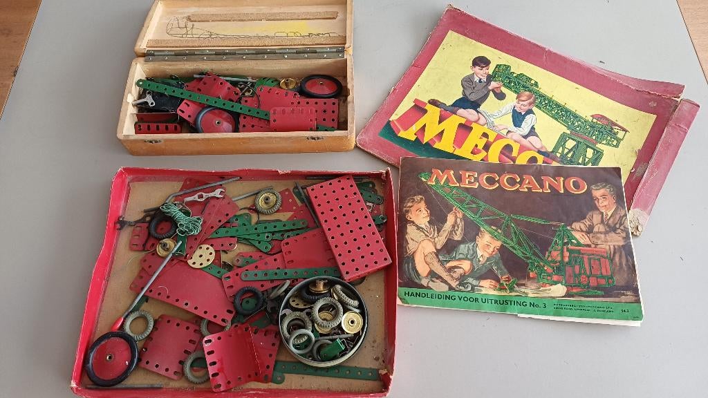 Meccano, Ophalen