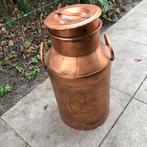 Goudkleurige melkbus van ijzer (geen koper), Ophalen