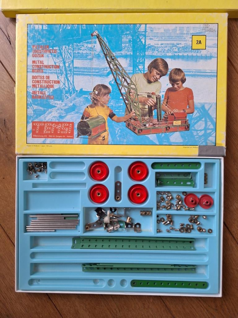TEMSI Bouwdoos 2 en 2a, Verzamelen, Speelgoed, Ophalen of Verzenden