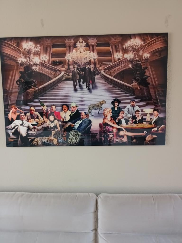 beroemdheden plexiglas, Antiek en Kunst, Ophalen