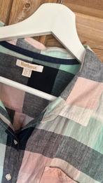 Barbour ruit jurk doorknoop roze groen 40, Kleding | Dames, Maat 38/40 (M), Ophalen of Verzenden, Zo goed als nieuw, Roze