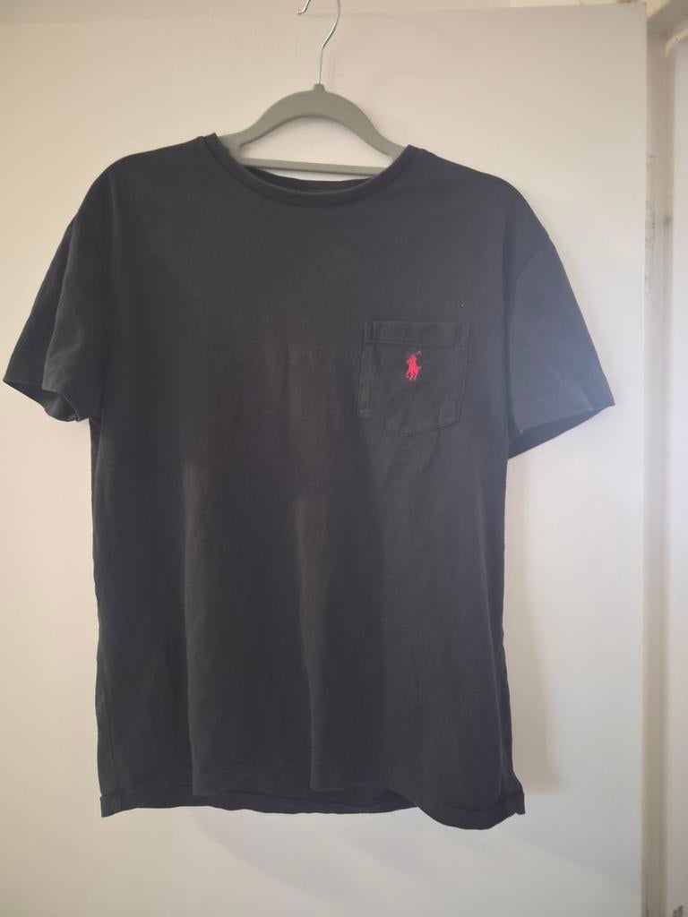 Ralph Lauren T-shirt Zwart Maat S, Kleding | Heren, T-shirts, Zwart, Ralph Lauren, Ophalen of Verzenden, Gedragen