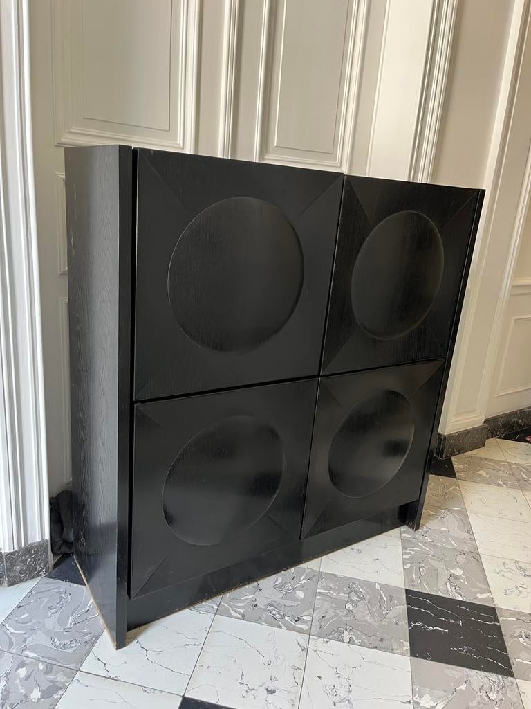 Belgische Brutalistische kast jaren 70, Antiek en Kunst, Ophalen of Verzenden